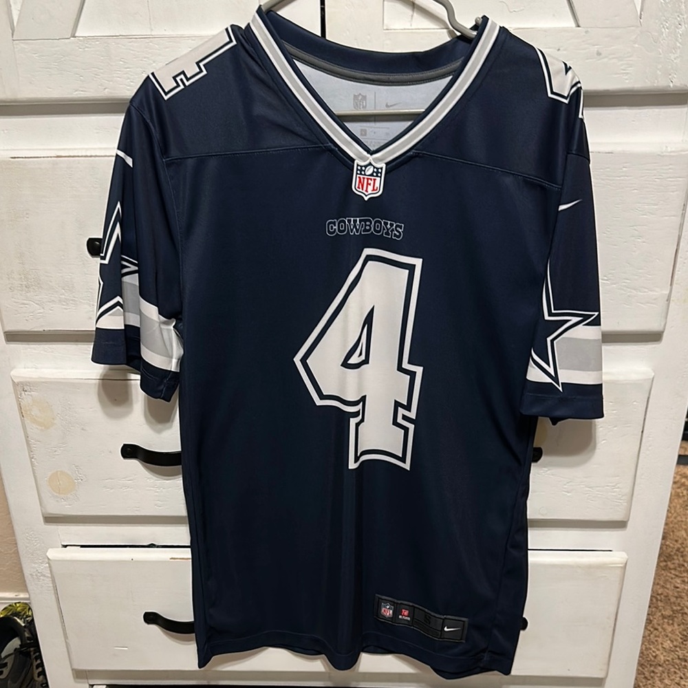 Nike Dallas Cowboys Navy and White Jersey